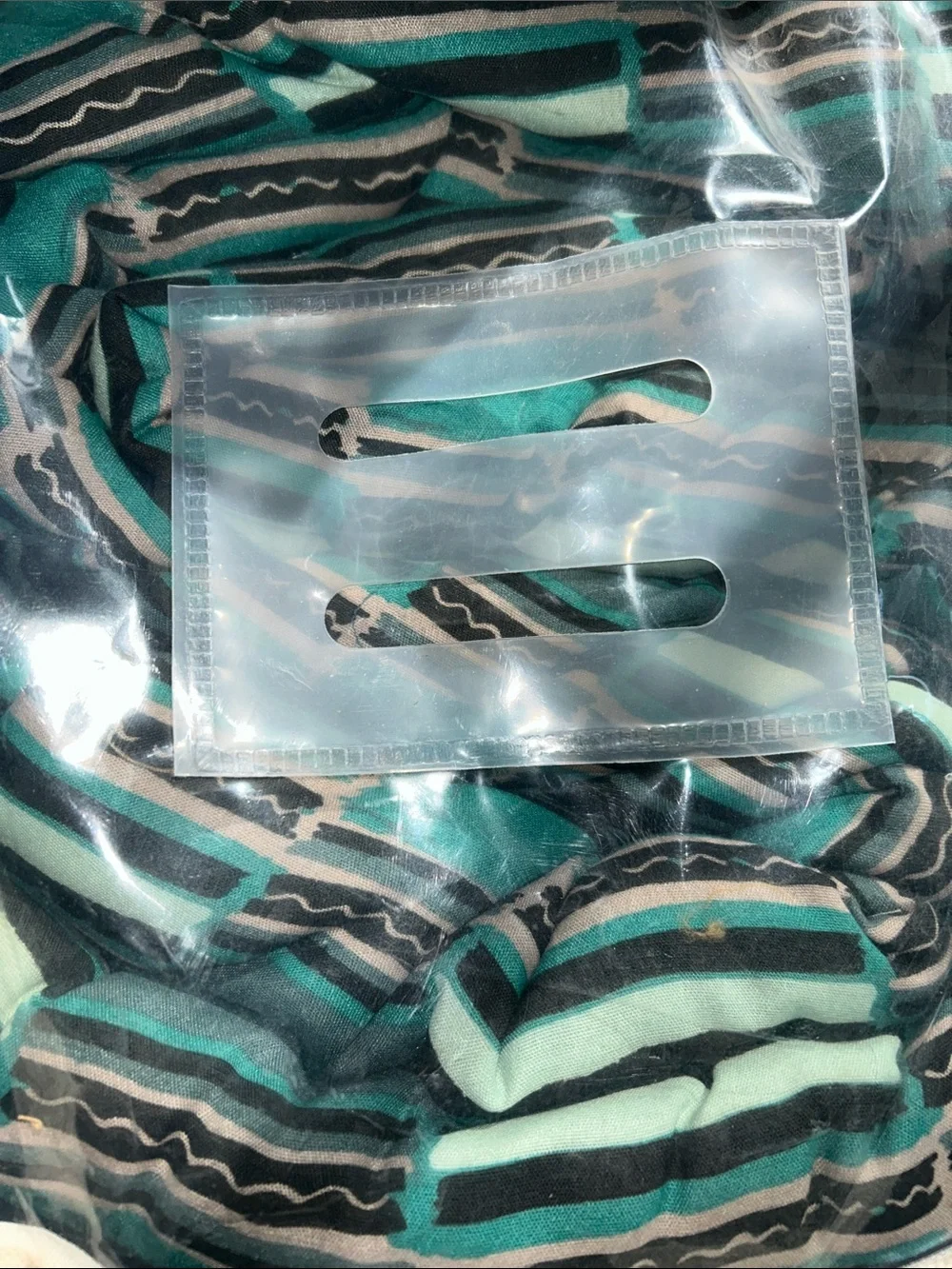 Opalhouse Jungalow F/Q Teal & Black Striped Jungalow Comforter Set